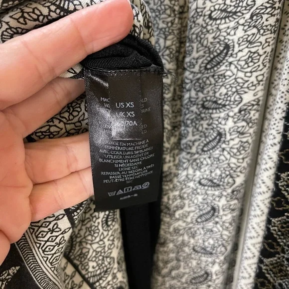 Free People Hazel Jumpsuit Mixed Print Wide Leg Oversized Size XS - Picture 9 of 12